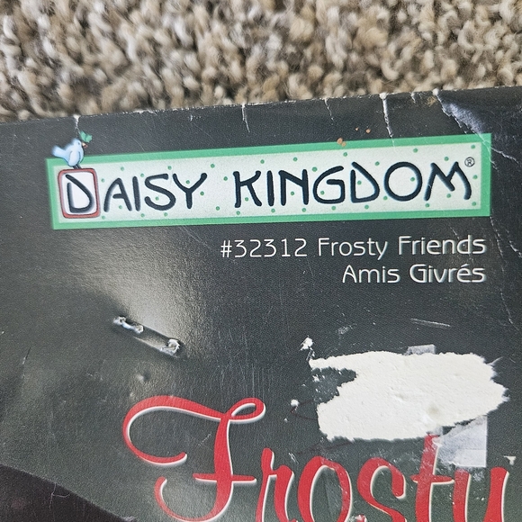 Lot of Vintage Christmas Crafts Raggamuffins Iron On Transfers Snowman Nativity - Picture 15 of 16